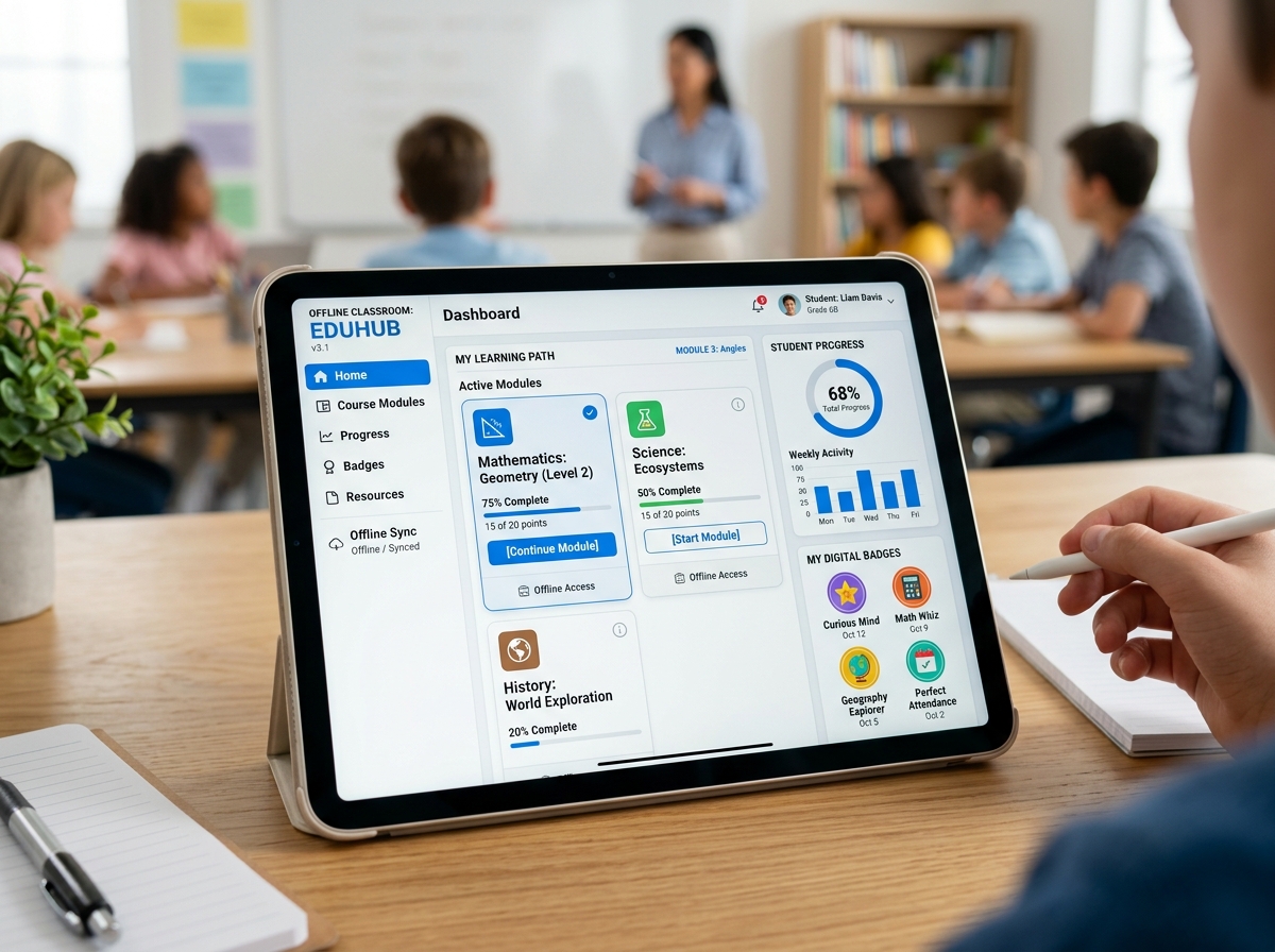 Plataformas Educativas Offline — KIPYRA Web Platforms